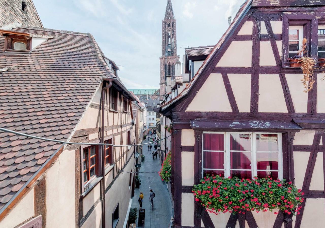 Le Carre D'Or - Appartement Avec Vue Cathedrale Estrasburgo Exterior foto